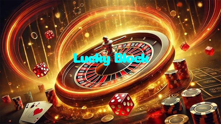 Lucky Block casino presented on mobile device in Pakistan with slots and live games